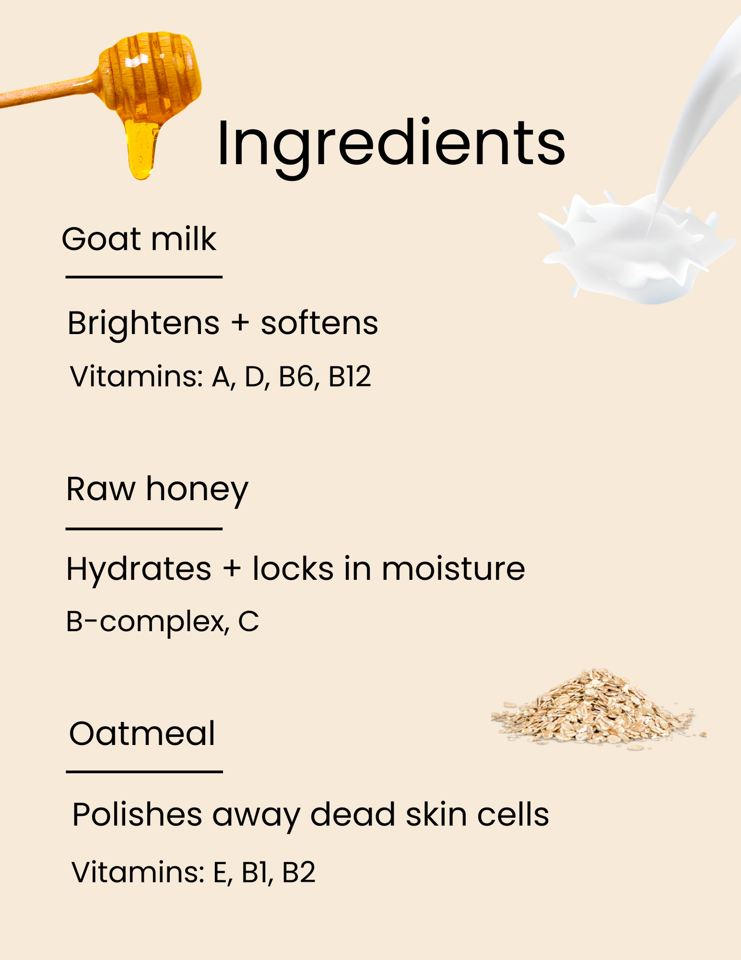 Cleopatra beauty bar - goat milk and honey soap