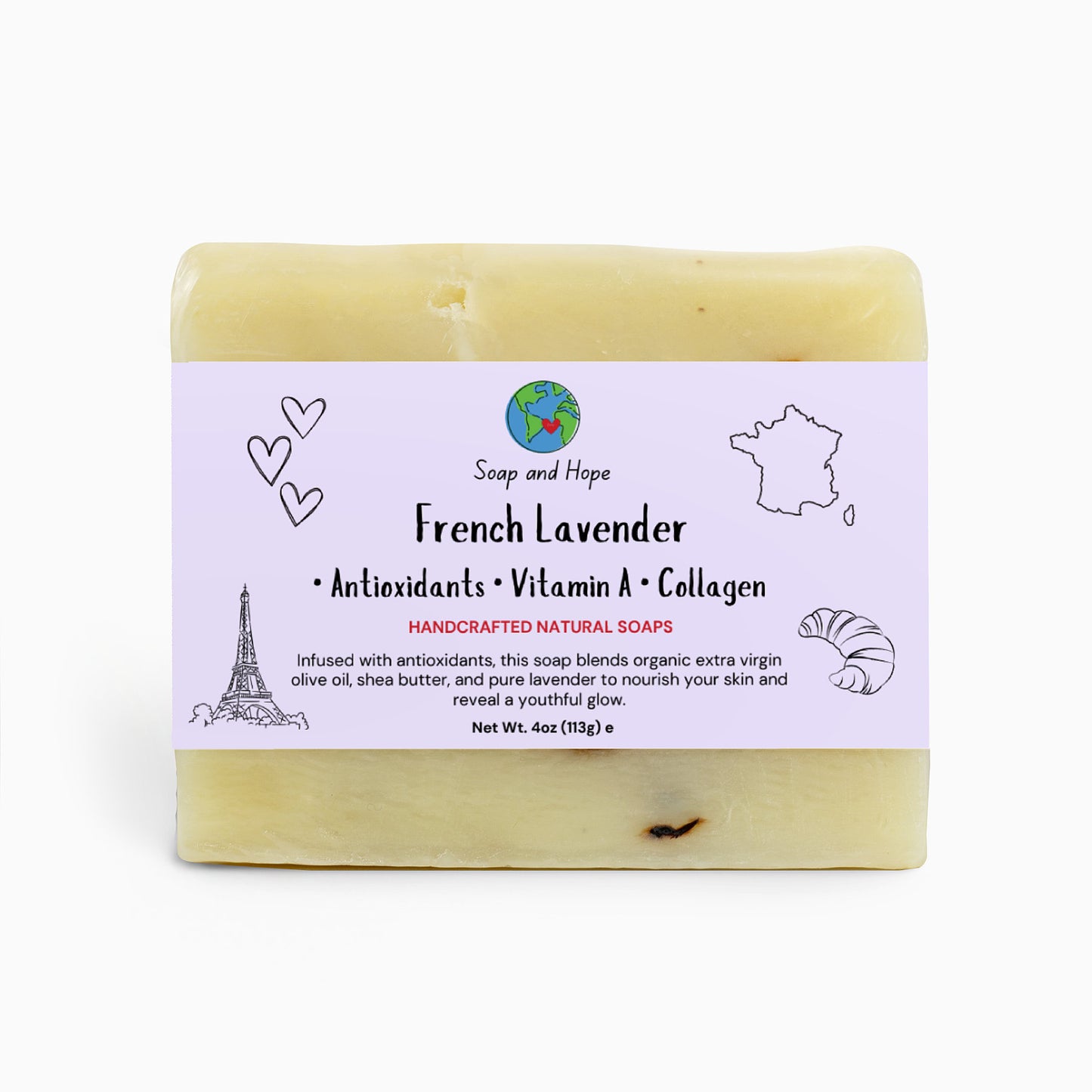 Premium Anti-Aging French Lavender Soap