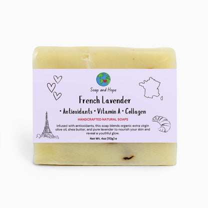 Premium Anti-Aging French Lavender Soap