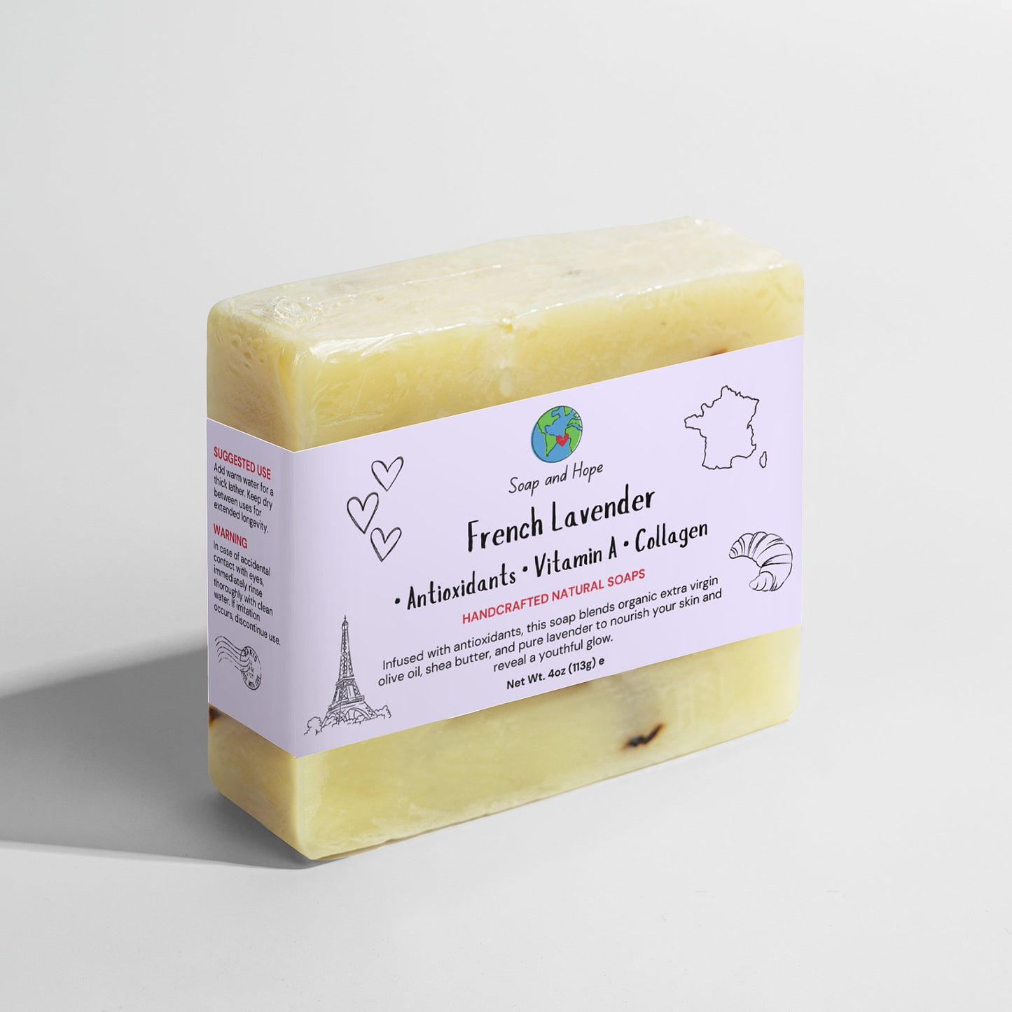 Premium Anti-Aging French Lavender Soap