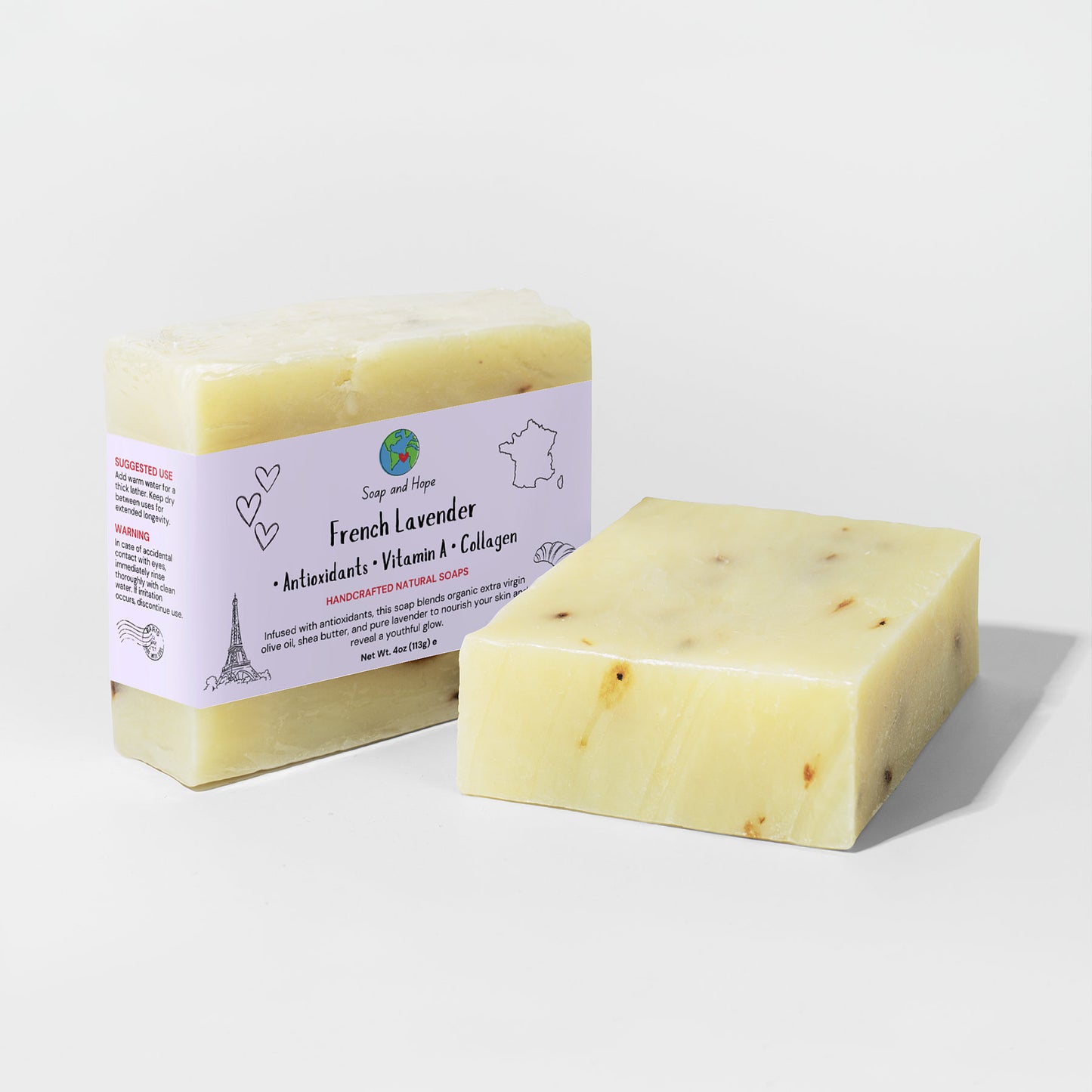 Premium Anti-Aging French Lavender Soap