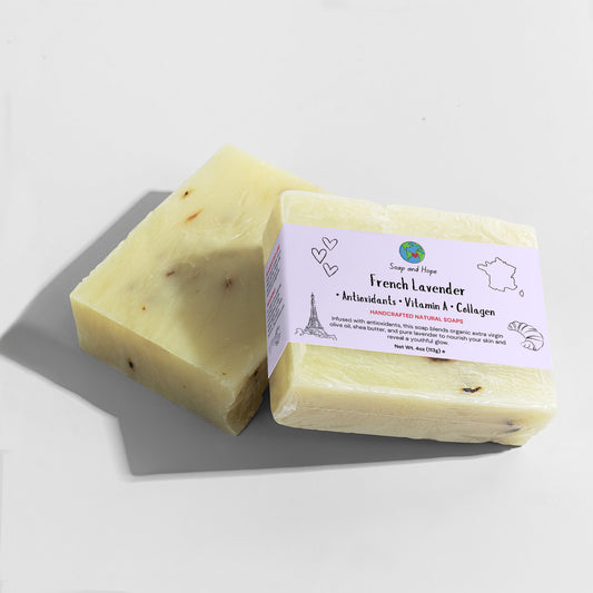 Premium Anti-Aging French Lavender Soap