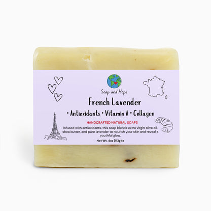 Premium Anti-Aging French Lavender Soap