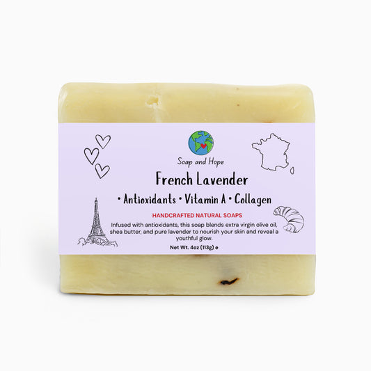 Premium Anti-Aging French Lavender Soap