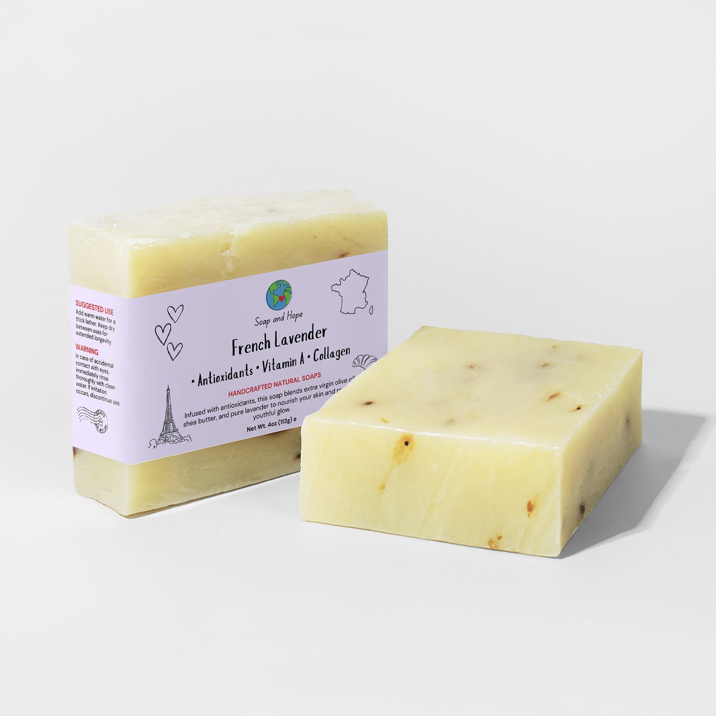 Premium Anti-Aging French Lavender Soap