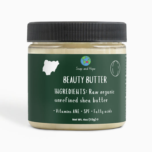 Nigerian beauty butter - raw unrefined shea butter
