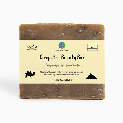 Cleopatra Egyptian beauty bar - goat milk and honey soap