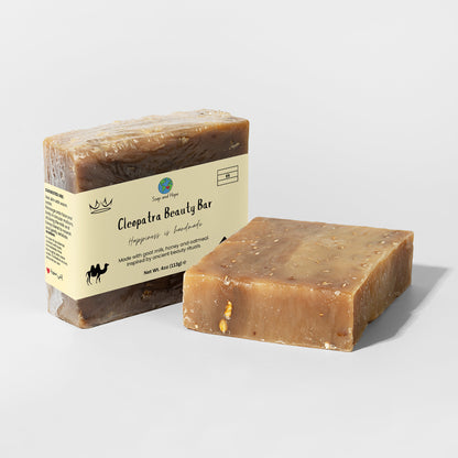 Cleopatra Egyptian beauty bar - goat milk and honey soap