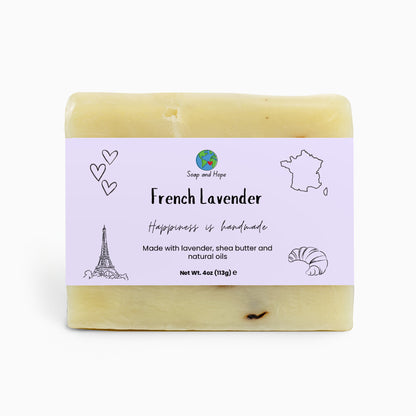 Premium Anti-Aging French Lavender Soap