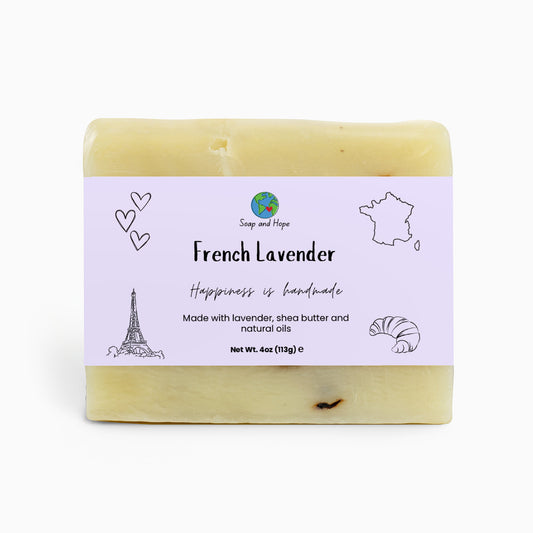 Premium Anti-Aging French Lavender Soap