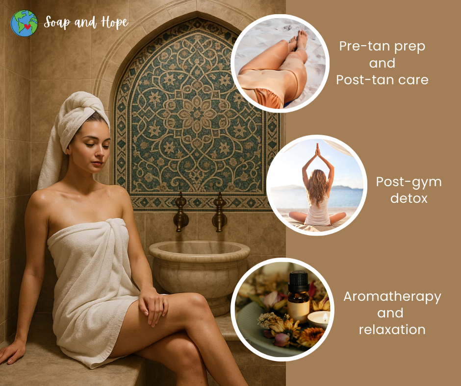 Turkish glow hammam bar